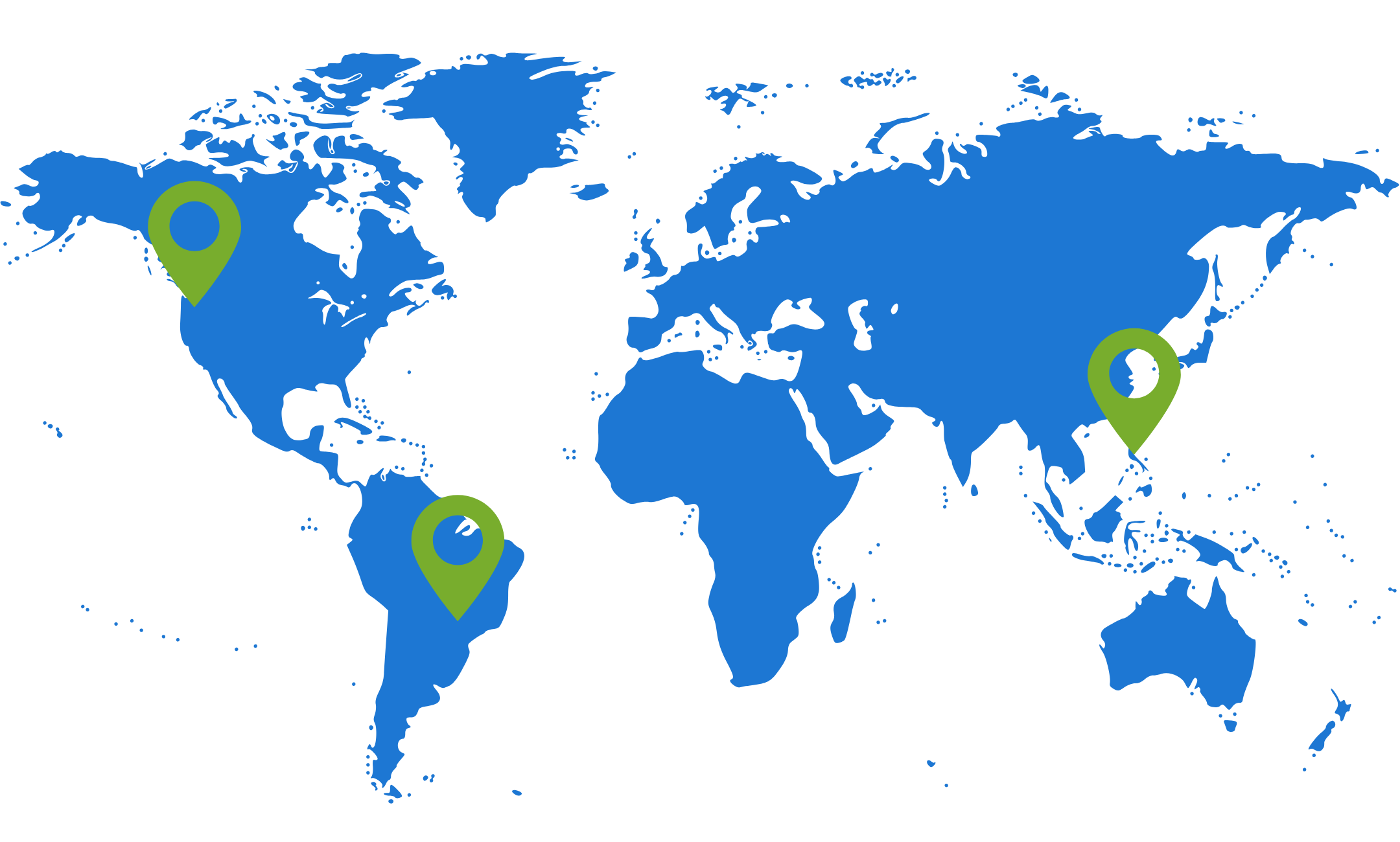 Global Presence Map